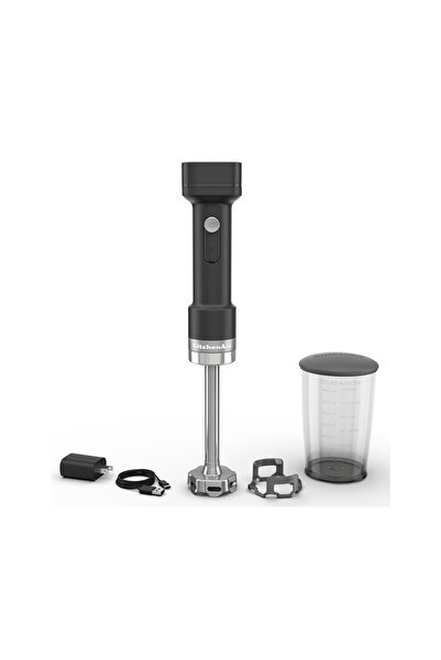 Kitchenaid Go 5KHBRV05BM Aksesuarlı El Blenderı Bataryasız Siyah