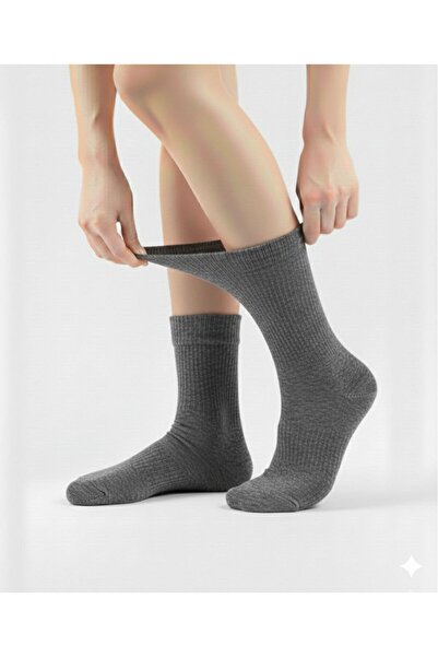 Ozzy Socks Women's 4 Pairs of Bamboo Elastic Non-Squeezing Diabetic Ankle Socks