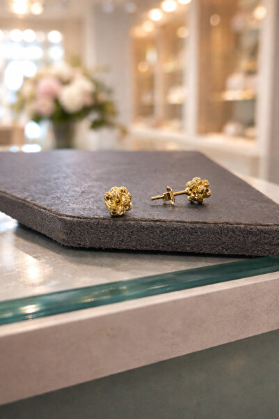 DİLEK KUYUMCULUK Dorika Toplu Altın Küpe