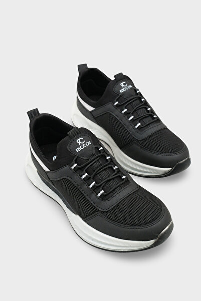 Riccon Filvukh Unisex Sneaker 0012137 Siyah Gümüş