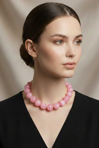 PETEK AKSESUAR BASİC AKRİLİK TOP KOLYE