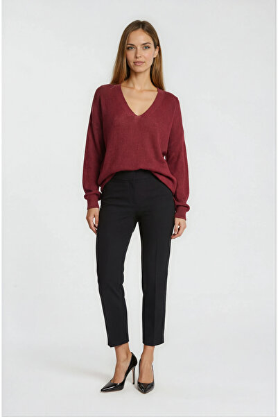 Spazio Pennie Ön Arka V Triko BORDO