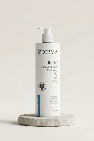 izderma Relief Face&body Cleansing Gel (YÜZ VE VÜCUT TEMİZLEME JELİ)