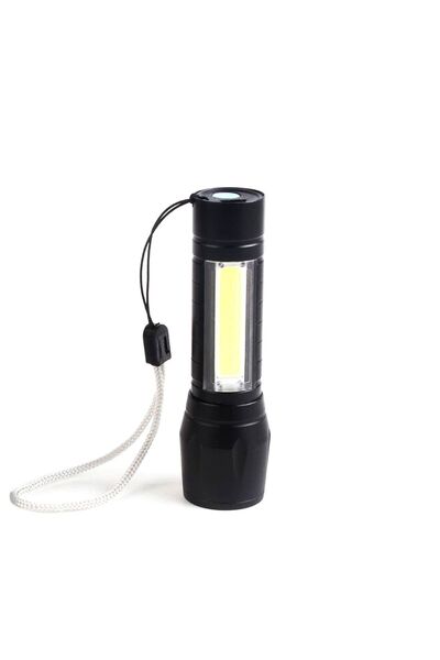 Watton Mini Çok Güçlü Şarjli El Feneri Xpe-Cob Led Wt-030
