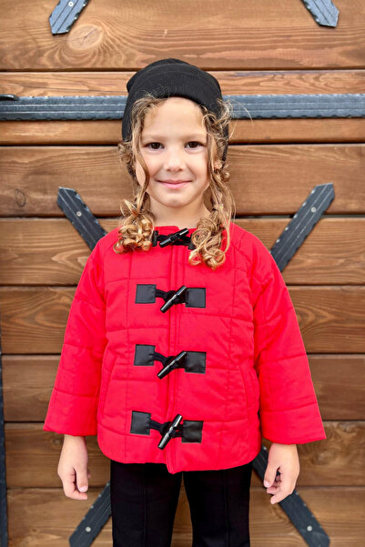 RESSHO Unisex Çocuk Mevsimlik Mont Çoban Model