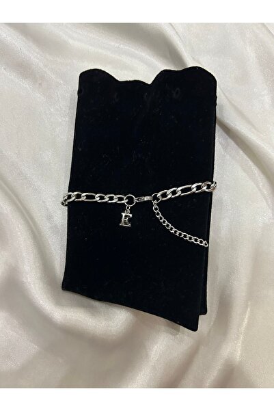 TGBbutik Kararmaz Çelik Bileklik Harf Detay Sevgili/Çift Bilekliği Unisex Çel...