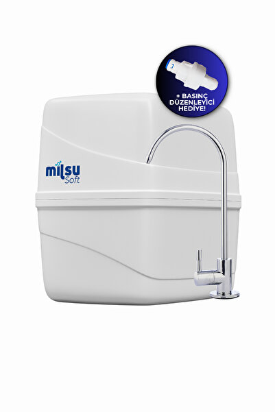 Mil Su Arıtma Cihazı 13 Aşamalı 80 GPD Membranlı Mineral Ve Detoks Filtreli Ç...