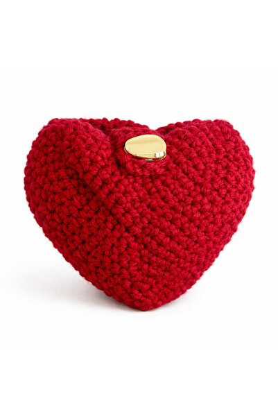 OEM Catifea Valentine – geantă cu inimă care spune „Te iubesc” fără cuvinte