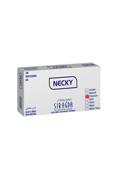 necky Bitkisel Kalıp Sir Ağda Titanyum ( Pembe) 450 ml