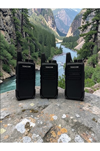 Tekcom EL6 TELSİZ 3'LÜ FUL SET+ KULAKLIK HEDİYELİ