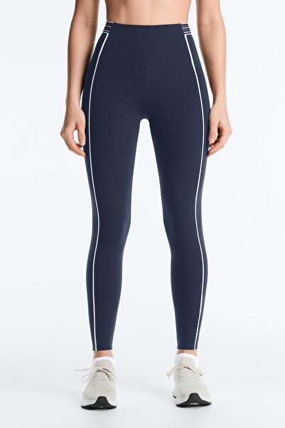 Oysho 65 cm bilek hizasında yüksek belli Compressive core control tayt