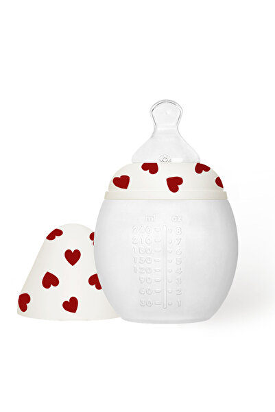 Elhee Anti-Kolik Medikal Silikon Biberon 0 ay+ Love 240 ml