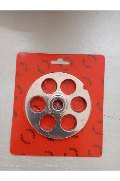 Russet 12’lik Kenger Paslanmaz Çelik Ayna, Kıyma Makinesi Süzgeci 18 mm – Kuş...