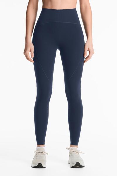 Oysho Compressive high rise ankle-length basic leggings