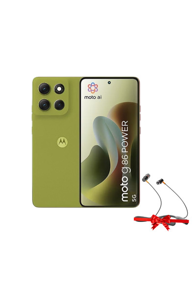 Motorola هاتف G86 Power 5G XT2527-7 (8+512) GB PANTONE Golden Cypress (أخضر) ...