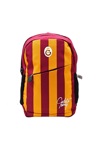 Galatasaray School Backpack 3 Compartments and Sticks - 24556