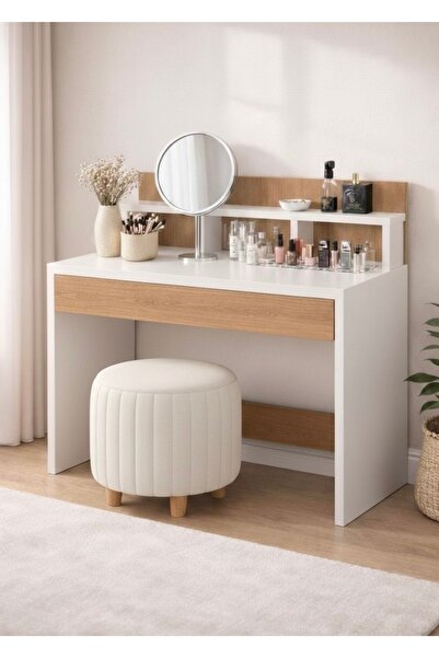 MOBİX HOME MK01 Makyaj Masası Ceviz