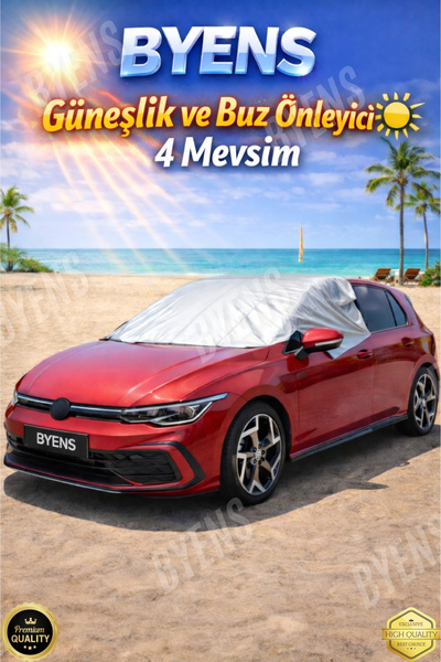 BYENS Pânză pentru mașină Pânză pentru mașină Anti-îngheț Husă pentru cort Co...