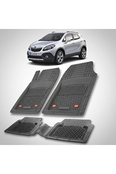 TEAMCAR Covorașe auto compatibile pentru Opel Mokka A SUV 2012-2019 |   Negru
