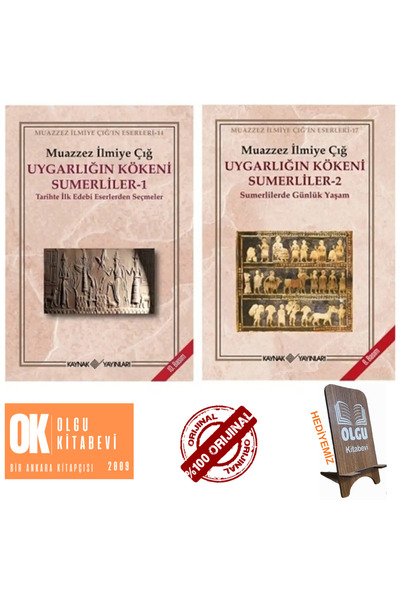 Kaynak Yayınları Uygarlığın Kökeni Sumerliler / 2 Kitap Takım - Muazzez Ilmiy...