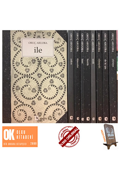 Metis Yayınları Oruç Aruoba Seti / 9 Kitap Takım