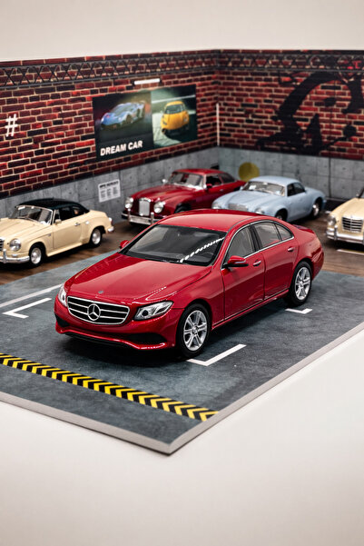 MODEL HEDİYELİK Mercedes Benz E-Class Çek Bırak Metal Araba