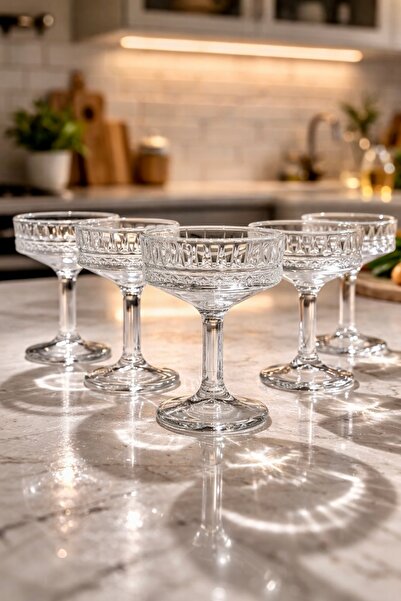 Maloria Elysia Minik Pinterest Ayaklı Kahve Yanı Lokumluk Seti | 50ml - 6'lı