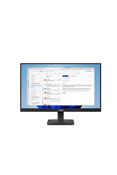 LENOVO 23.8 S24-4E THINKVISION 64B5KAT1TK 4MS 100HZ HDMI+VGA WLED MONITOR