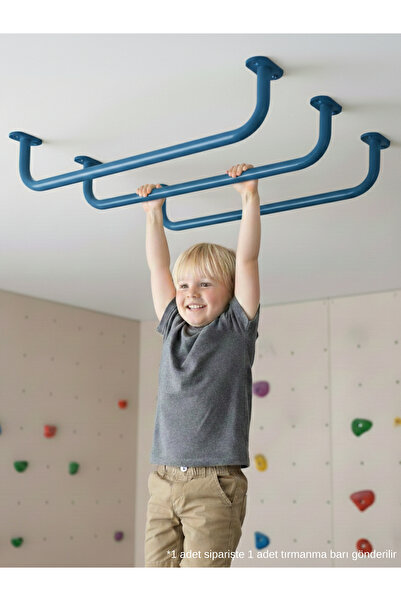 Pooki playroom ÇOCUK TIRMANMA BARI / DEMİRİ , 1 ADET MONKEY BAR (60cm)