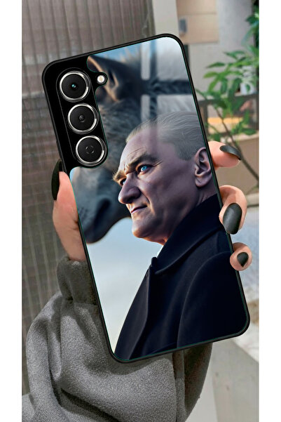 TECNO Spark 40 Pro Uyumlu Atatürk Tasarımlı Glossy Premium Kılıf