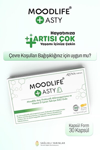 ENAFARMA Probiotic Support 30 Capsules for Moodlife Asty