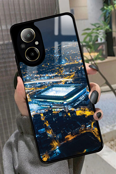 realme 12 Lite Uyumlu Stadyum Tasarımlı Glossy Premium Kılıf