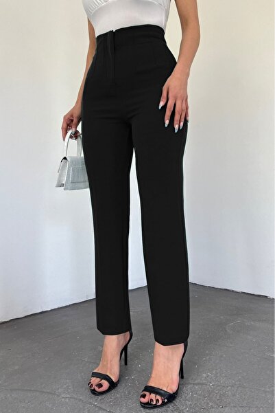 HİJABAYA Παντελόνι Zra Carrot - Πλισέ σχέδιο