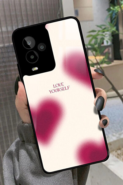 General Mobile Gm 24 Pro Uyumlu Love Yazılı Glossy Premium Kılıf