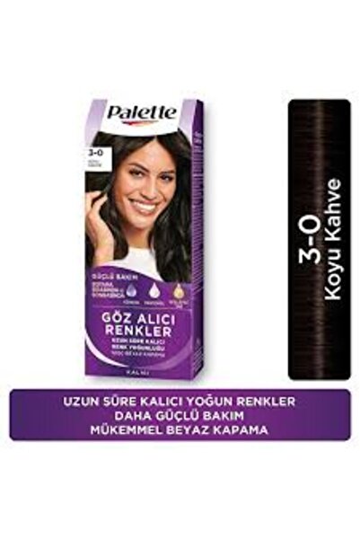 Palette GÖZ ALICI RENKLER 3/0 KOYU KAHVE