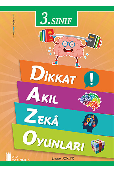 Ata Yayıncılık 3.Sınıf Dikkat Akıl Zekâ Oyunları