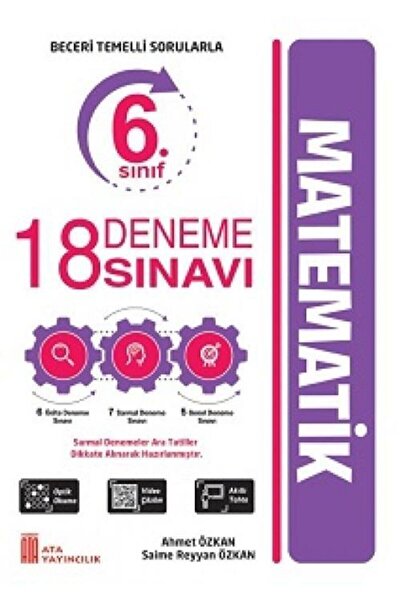 Ata Yayıncılık 6. Sınıf 18 Deneme Sınavı Matematik