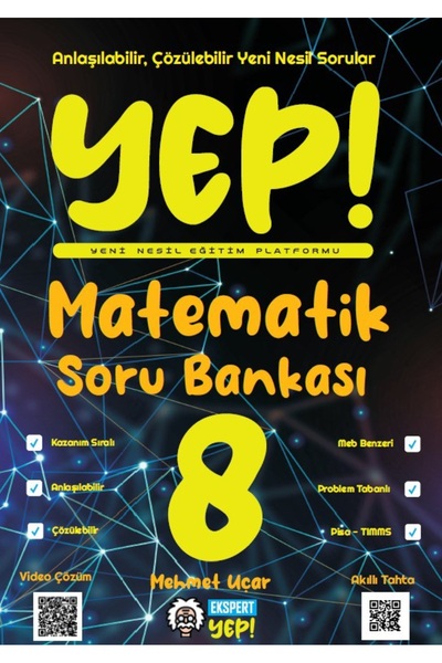 EKSPERT YAYINLARI Yep 8. Sınıf Matematik Soru Bankası