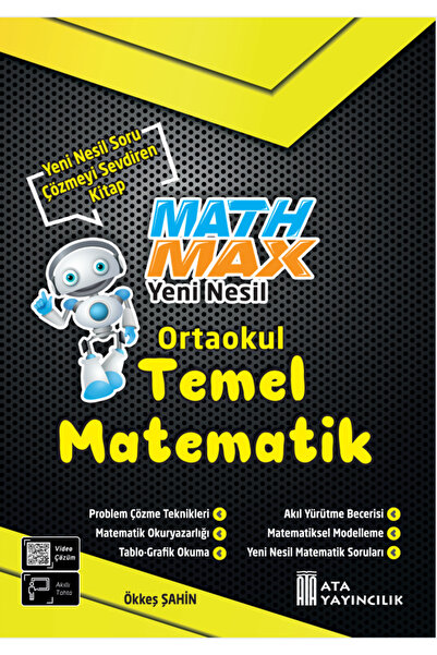 Ata Yayıncılık Math Max Yeni Nesil Temel Matematik (Ortaokullar İçin)