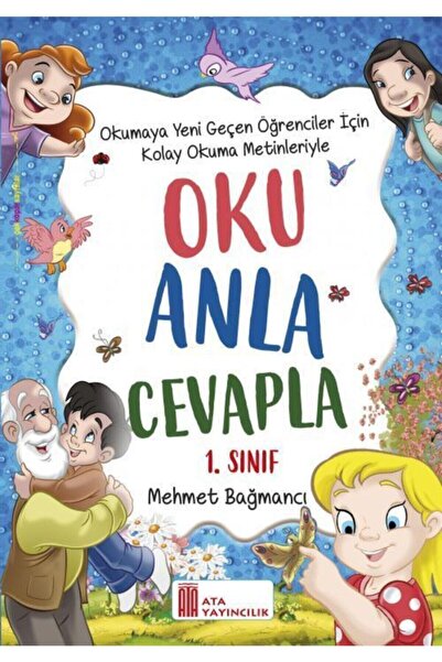 Ata Yayıncılık 1. Sınıf Oku Anla Cevapla