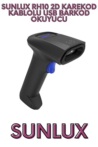Sunlux RH10 2D KAREKOD KABLOLU USB BARKOD OKUYUCU