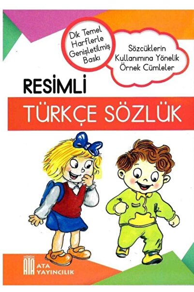 Ata Yayıncılık Türkçe Resimli Sözlük (Karton Kapak)