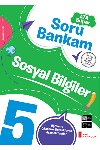 Ata Yayıncılık 5. Sınıf Ata Süper Soru Bankam Sosyal Bilgiler