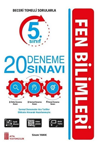 Ata Yayıncılık 5. Sınıf 20 Deneme Sınavı Fen Bilimleri