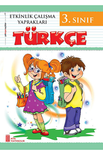 Ata Yayıncılık 3. Sınıf Etkinlik Çalışma Yaprakları Türkçe