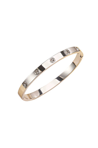 NO BRAND Brățară Zallmorra Classic Shine cu Cristale - Argint