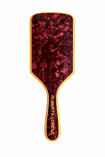 Roberta Lorenz Premium Purple Pearlescent Acetate Bamboo Comb 25 cm