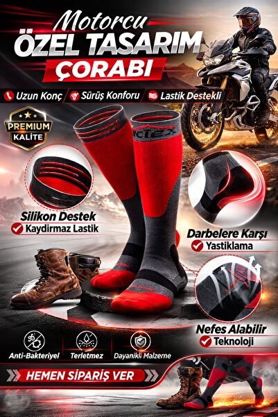 YOTITEX KIŞLIK MOTORCU ÇORABI