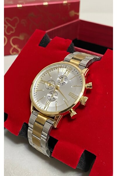 Spectrum ساعة يد نسائية من الفولاذ بتصميم أنيق وعصري - ساعة بسوار فولاذي متنا...