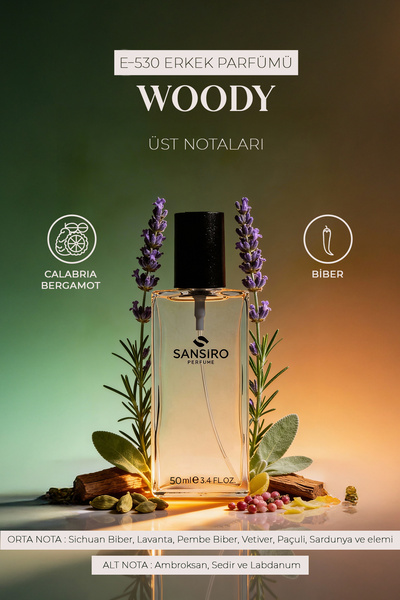 Sansiro E-530 Erkek Parfüm 50ml Edp